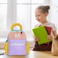thumbnail image 1 of Xihbxyly Oferta Del Dia Mochila para Jardín de Infantes, Mochila de Protección para La Columna Vertebral, Mochila de Viaje de Color Contrastante para Niños, 1 of 5