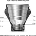 thumbnail image 4 of Elevated Craft Hybrid Cocktail Shaker - Premium Vacuum Insulated Stainless Steel Cocktail Shaker - Innovative Measuring System - Martini Shaker for The Home Bartender - 28oz Total Volume, 4 of 8