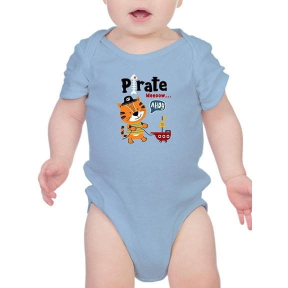 Pirate Meeoow... Bodysuit Infant -Image by Shutterstock, 24 Months