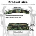 thumbnail image 6 of COEQINE Dragonfly Rollator Walker Seat and Backrest Rollbar Covers Set Green Leaf Rollator Walker Accessories for Seniors Rollator Seat Padded Cover for Seniors Using Walking Aids, 6 of 7