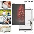 thumbnail image 3 of Dreamtimes Christmas Ball Cotton Hand Towel Set of 2, Highly Absorbent Soft Fingertip Towels for Bathroom Kitchen Hotel Gym Spa, 16 x 28 Inch, 3 of 7