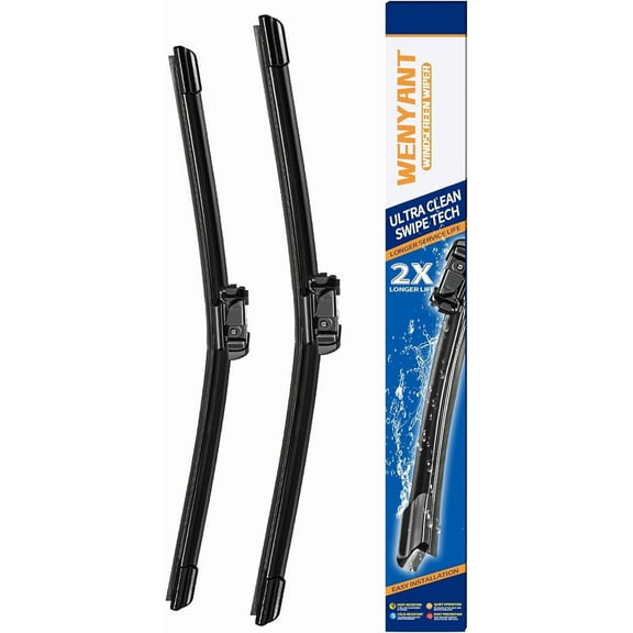 22"/22" Windshield Wipers Compatible with 2018-2014 Chevrolet Silverado GMC Sierra Front Wiper Blades for My Car Original Equipment Automotive Replacement (Set of 2)