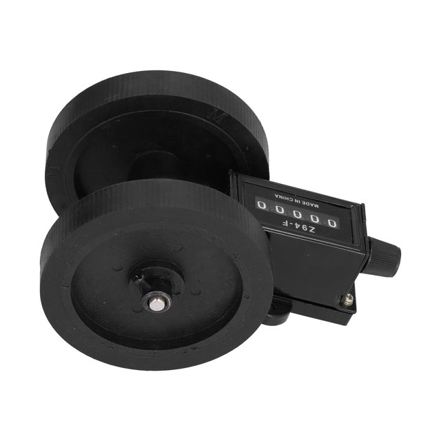 Mechanical Length Meter, Rolling Measuring Counter Set Resettable Decimal 200 Times/min Maximum Speed For Measurement