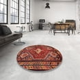 thumbnail image 4 of Ahgly Company Machine Washable Indoor Rectangle Traditional Tomato Red Area Rugs, 8' x 12', 4 of 7