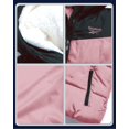 thumbnail image 3 of Campera acolchada para niña Reebok con aislamiento y capucha de sherpa 7-8, 3 of 7