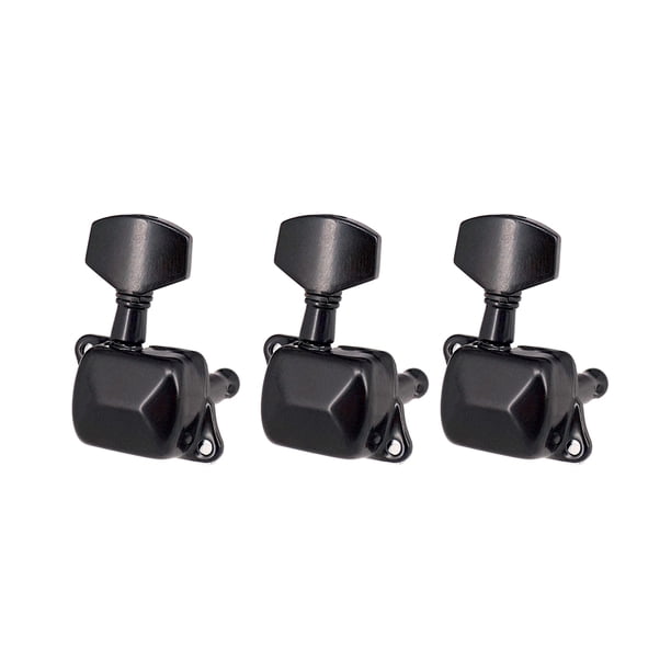 Wosthever Clavijas de afinación de guitarra de electrónica, 6 piezas, afinadores, perillas, reparación de instrumentos de cuerda, piezas de Type2 NO2 Wosthever HA060580-03