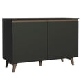 thumbnail image 1 of Mueble de Cocina Madesa Reims 2 Puertas Negro 120 cm, 1 of 9