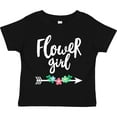 thumbnail image 3 of Inktastic Flower Girl with Arrow and Flowers Girls Toddler T-Shirt, 3 of 5