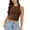 A1-Coffee, variant on Women Going Out Summer Tank Tops Camisole Solid Sleeveless Tight Bottomed Shirt Round Neck Racerback Undershirts,Dark Gray,L