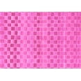 thumbnail image 1 of Ahgly Company Indoor Rectangle Solid Pink Modern Area Rugs, 5' x 7', 1 of 4