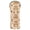Capybara Holding Gift, variant on Haosy White Flower and Dots Golf Club Covers Driver Hybrid Wood Headcovers PU Leather Double-Layer Lining Replaceable Tags for Men Women