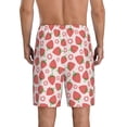 thumbnail image 4 of Lsque Strawberry Flower Mens Sleep Pajama Shorts,Short Pajama Pants, Cotton Ultra-Soft Knit-XX-Large, 4 of 9
