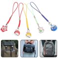 thumbnail image 3 of 5Pcs Beckoning Cat Keychains with Bell Pet Bell Pendant Phone Lanyard Decor, 3 of 4
