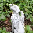 thumbnail image 2 of Figura Lápida Ángel Perro Gato Moderno Creativo Del Césped Patio Trasero Likrtyny, 2 of 9