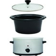 thumbnail image 2 of Nesco 6 Qt Oval Analog Slow Cooker (Stainless Steel), 2 of 4
