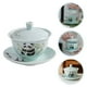 thumbnail image 5 of 1 juego de taza de té de cerámica con forma de panda y platillo con tapa, estilo chino, taza kawaii, regalo para amantes y entusiastas del té, 5 of 8