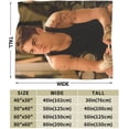 thumbnail image 3 of Hero Fiennes Tiffin Fleece Blanket for Couch - Throw Blanket Lightweight Hero Fiennes Tiffin Merch Super Soft Cozy Luxury Bed Blanket Microfiber and Throws for Sofa, 3 of 6