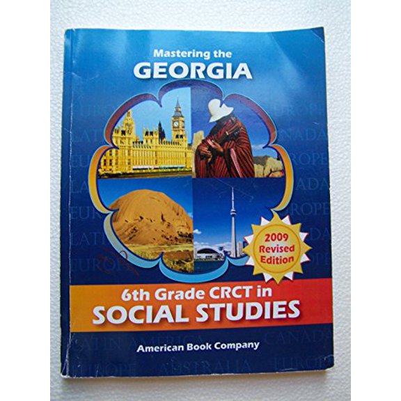 Pre-Owned Mastering the Georgia 6th Grade Crct in Social Studies 2009 REV/E Paperback