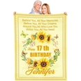 thumbnail image 4 of 50Th Birthday Gift, Birthday Blanket, 50Th Friendship Throws Blanket Gifts Birthday, Birthday Blanket for Women Daughter Grandma, Ladies Gifts for Birthday, Happy Birthday Friend Gift A1, 4 of 5