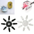 thumbnail image 4 of Protecteur d'Aile de Fléchettes Durable Professionnel Accessoires de Fléchettes de Vol Blanc Queue Pointe Noire, 4 of 7