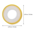 thumbnail image 6 of TEHAUX PTFE Thread Seal Tape 10 Rolls Yellow Resistant Plumbing Tape for Home and Industrial Use, 6 of 7