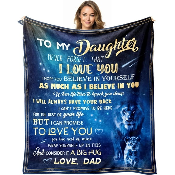 Wife Blanket Gifts for Wife on Mothers Day - to My Wife 50" X 60" Soft Throw Blanket - Christmas Birthday Present for Wife from Husband Romantic Gifts