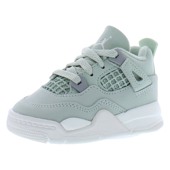 Toddler's Jordan 4 Retro Seafoam/Sail-Metallic Silver (HV4384 003) - 8