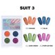 thumbnail image 1 of Xihbxyly oferta de hoy 4 colores Nail Art Nail Powder Nail Color nude Nail Glitter Sirena Espejo, 1 of 1