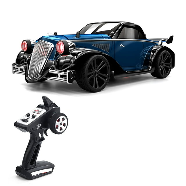 Carro de control remoto RC Drift Car 1/16 RC Car 2.4GHz 4WD 35km/h RC Race Car Alta velocidad Niños Regalo RTR para niños Niños Niñas Romacci Carro de control remoto