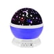 thumbnail image 1 of Luz nocturna para niños, proyección de estrellas de 360°, lámpara de proyección giratoria, luz de techo LED, luz nocturna para bebés, regalo para bebés (morado), 1 of 4