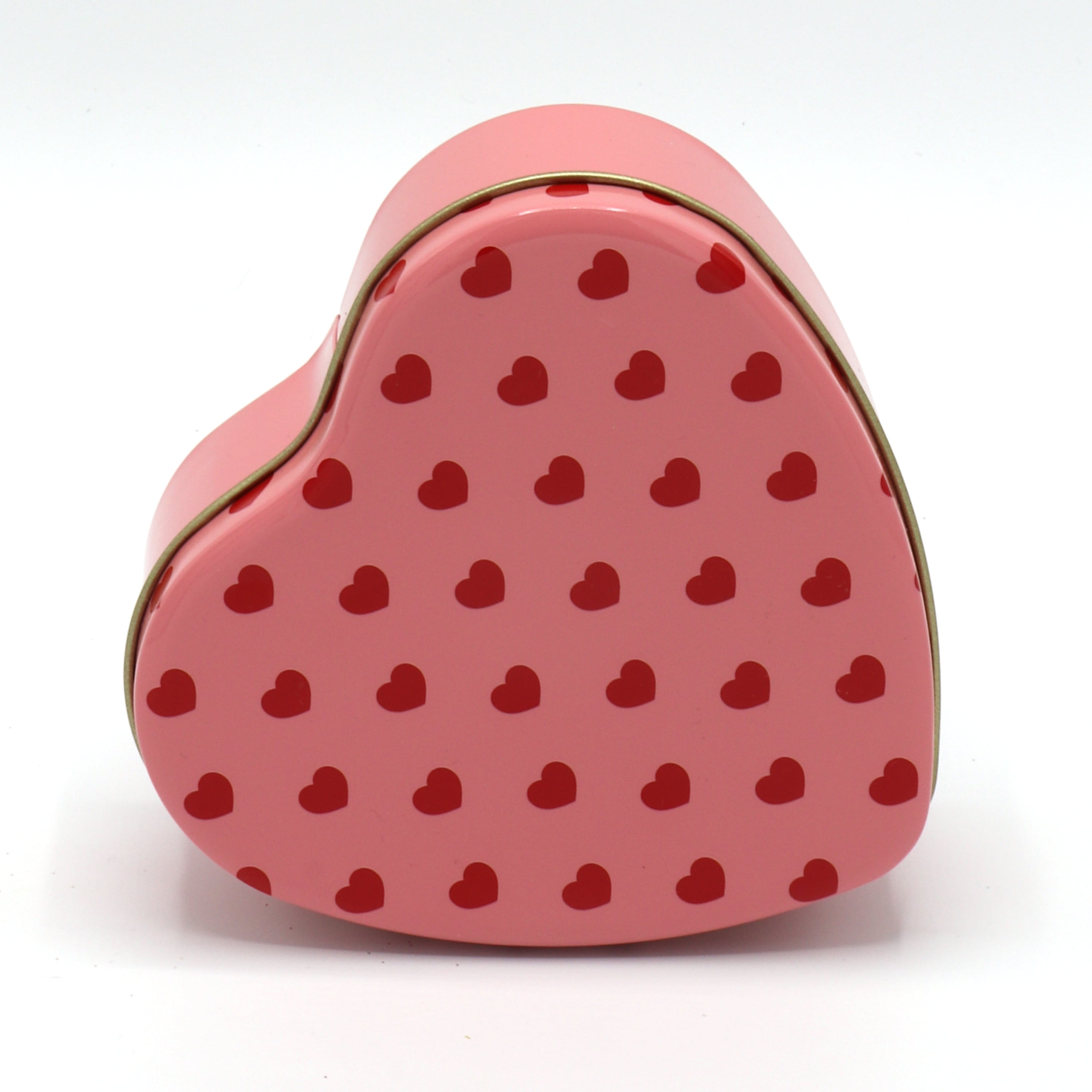 Gwen Studios Pink and Red Valentine's Day Heart-Shaped Gift Tin Boxes, 2 Styles