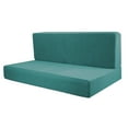 thumbnail image 3 of amagogo 2 Pack RV Dinette Cushion Covers RV Stretch Sofa Seat Slipcovers Automotive Seat Cover RV Couch Covers Green, 3 of 8