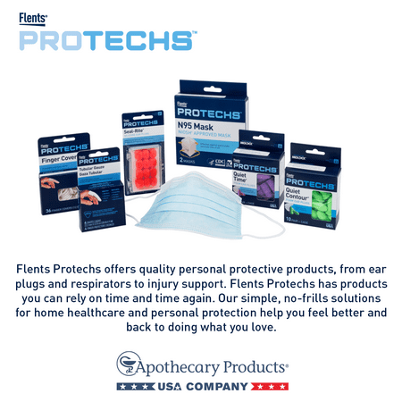 Flents Foam Ear Plugs, 10 Pair with Case for Sleeping, Snoring, Loud Noise, Traveling, Concerts, Construction, & Studying, NRR 33, Purple, Made in the USA