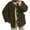 Army Green, variant on Fleece Jackets Women Cardigan Sweater Casual Lightweight Sherpa Jacket Fuzzy Faux Fur Coat Oversized Shearling Jacket Tax Free Weekend