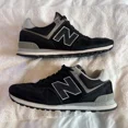 thumbnail image 3 of New Balance 574 Men's Shoes Black White Grey Size 12 Classic Shoe (ML574-EVB), 3 of 6
