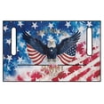 thumbnail image 2 of Pzuqiu Golf Cart Seat Cover Front Pockets Comfortable, Compatible with Sports Club Car Seat Golf Cart Cushion Covers, Firework Stars US Flag, 2 of 9