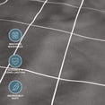 thumbnail image 4 of Bare Home Luxury Duvet Cover and Sham Set - Premium 1800 Collection - Ultra-Soft - Twin/Twin-XL, Grid - Gray/White, 2-Pieces, 4 of 8