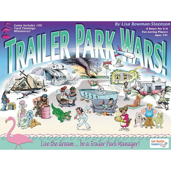 Juego de mesa Gut Bustin' Games, tráiler de Park Wars, más de 14 años