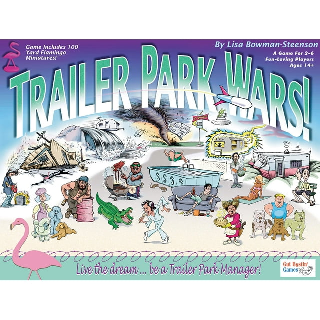 Juego de mesa Gut Bustin' Games, tráiler de Park Wars, más de 14 años