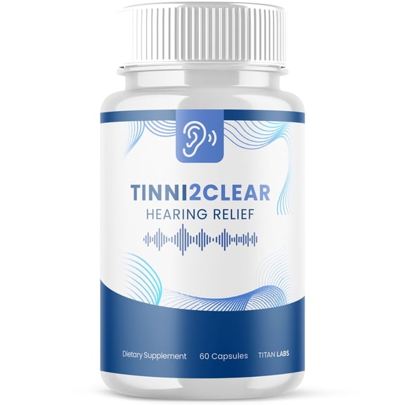 Tinni2Clear Advanced Hearing Support Pills Natural Ear Health Support Tinni 2 Clear 60 Capsules