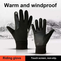 1 Pair USB Heated Cycling Gloves Warm Touchscreen Anti-slip Waterproof Cold Weather Winter Men Women Outdoor Motorcycle Electric Heating Gloves