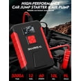 thumbnail image 2 of Jump Starter con compresor de aire Sharmeal 5000A 160PSI, 2 of 9