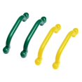 thumbnail image 3 of Juego de 4 accesorios de asa de seguridad para exteriores, juego de 2 barras de seguridad de color v multicolor, 3 of 8