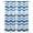 Blue, variant on Geometric Turquoise Ombre Blackout Curtains for Bedroom Living Room Darkening Curtains 63 Inches Long Modern Gradient White Ocean Striped Window Curtain 2 Panels Set Window Treatment Drapes 42"x63"
