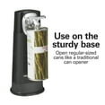 Hamilton Beach Flexcut Electric Can Opener, Cordless, Black with Chrome
