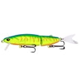thumbnail image 2 of Tnobhg Bionic Hard Bait with Double Hooks 3D Fisheye Simulation Bass Fishing Lures 2-Jointed Swimbait Slow Sinking Lure Bait for Freshwater Saltwater Fishing Tackle, 2 of 8