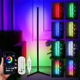 thumbnail image 4 of Yeacher Lampe sur Pied à DEL Connectée BT avec Contrôleur, Prise en Charge du Contrôle par Application pour Téléphones/ Contrôle Vocal/, 4 of 8
