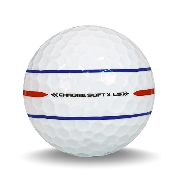 36 Callaway Chrome Soft X LS Triple Track 360 4A Yellow by Mulligan Golf Balls - Used Golf Balls