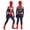 Yellow, variant on HTQWLP 2PCS Halloween Superhero Costumes, Pop Role Playing Fancy Dress Costumes, Halloween Stage Performance Jumpsuit Outfit-Jumpsuit Head Mask, Boys Birthday Party Dress up Costumes, Blue/150