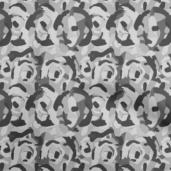 oneOone Polyester Lycra Gray Fabric Abstract Quilting Supplies Print Sewing Fabric By The Yard 56 Inch Wide